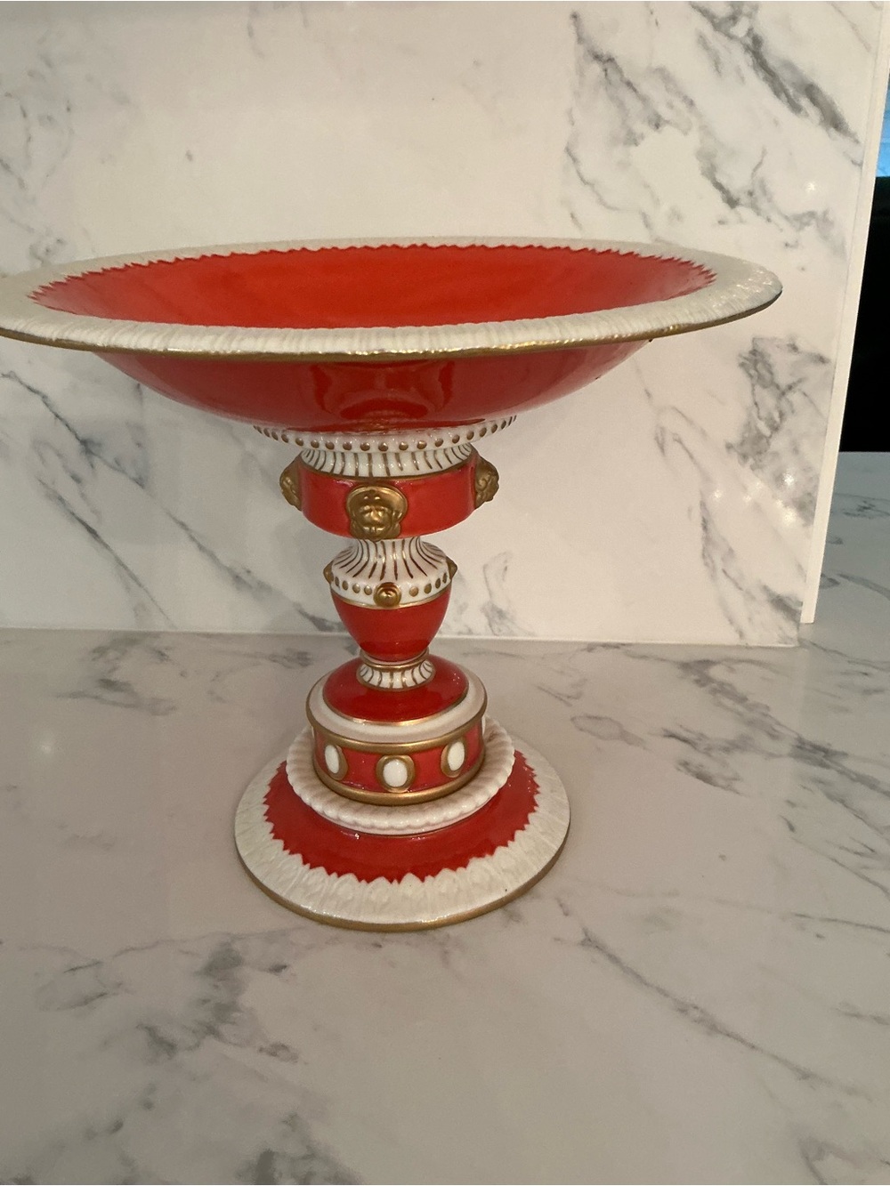 Hollywood Regency Pedestal Bowl